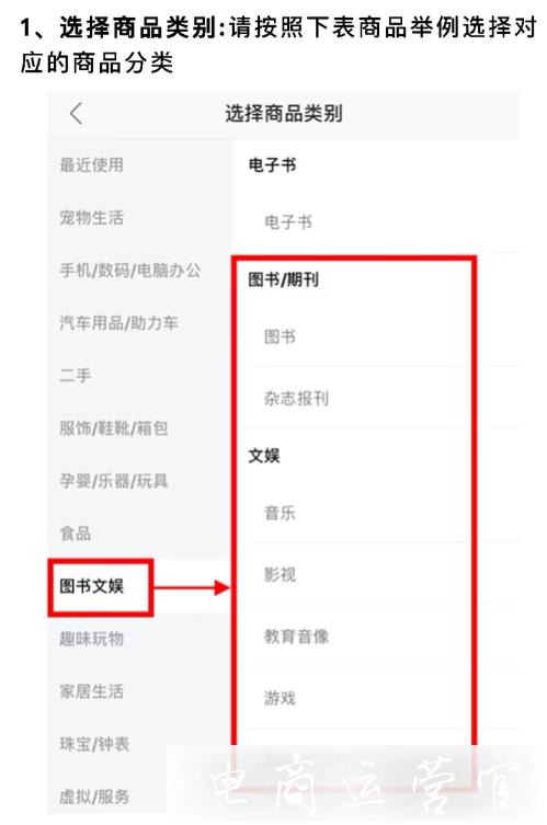 快手小店圖書文娛類目準(zhǔn)入資質(zhì)是什么?